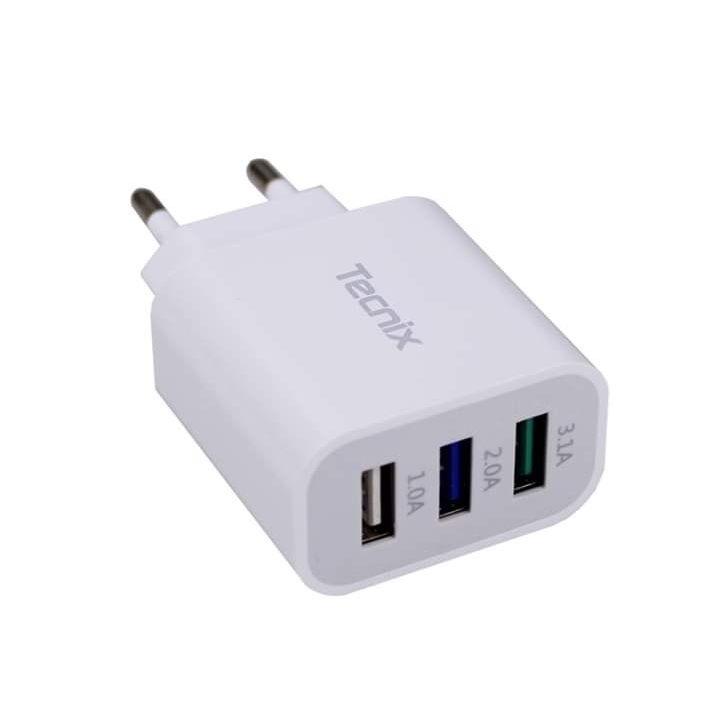 3-port USB Wall Charger