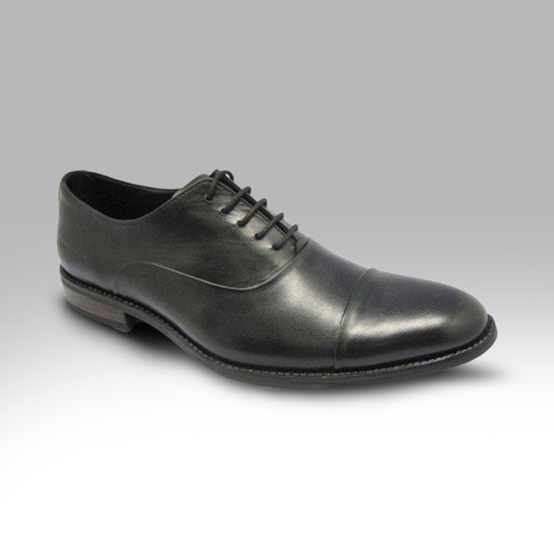 Men's Classic Black Lace-up Leather Shoe