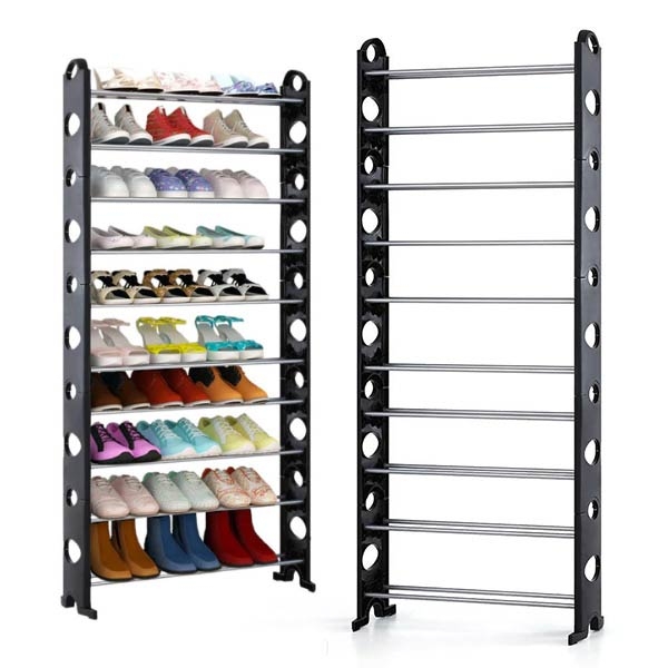 10 Tier Shoe Rack (Fits up to 30 pairs)
