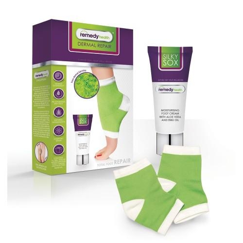 Pair of Silky Sox and Foot Cream