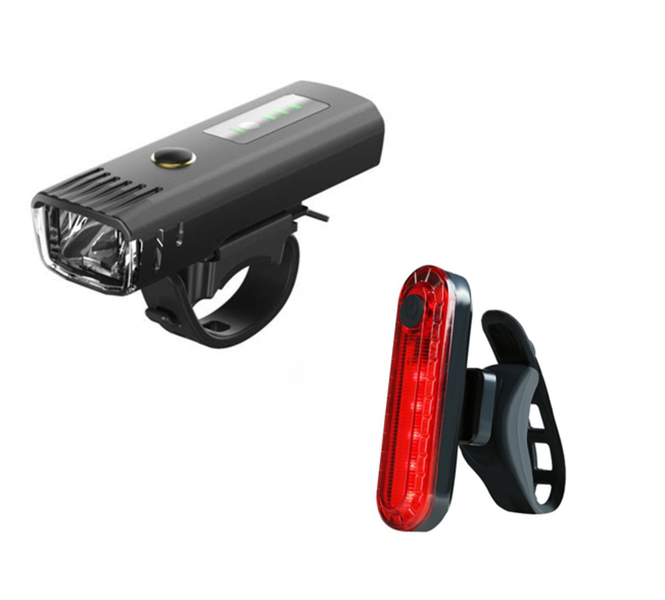 Rechargeable LED Front & Rear Bike Light