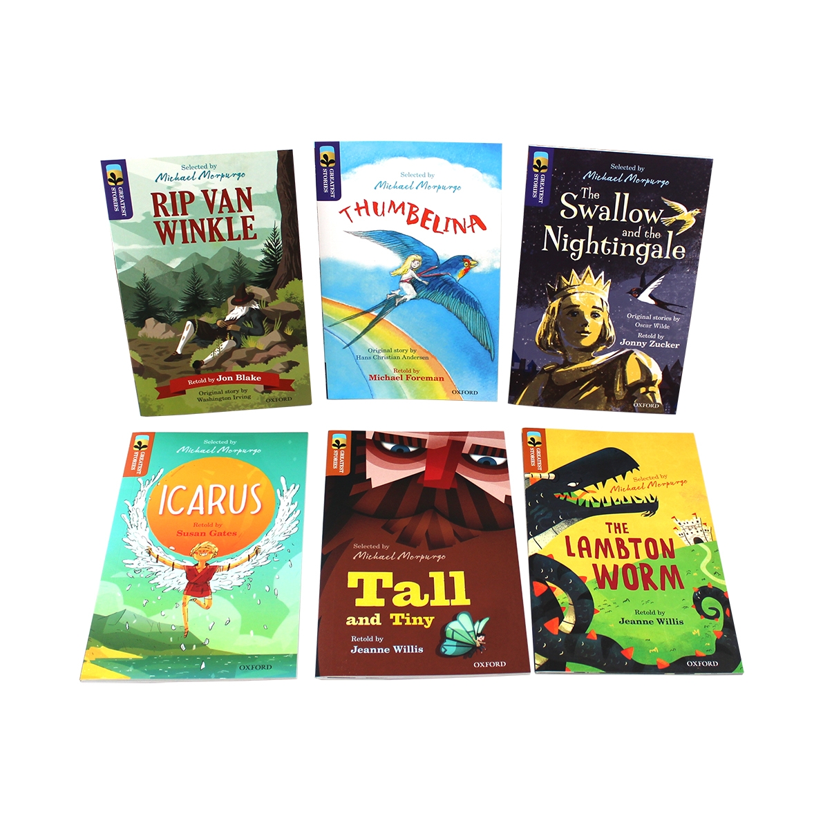Treetops Book Collection Selected by Michael Morpurgo (14 Books)