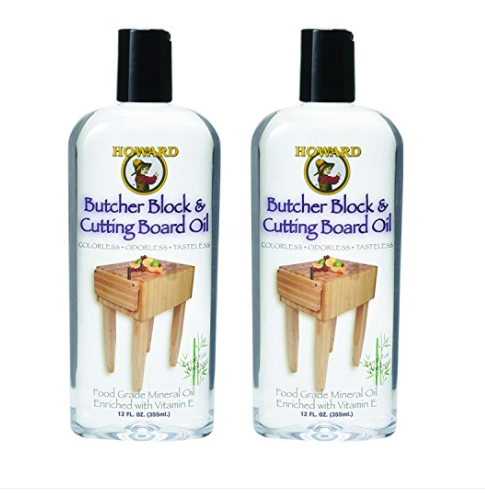 Set of 2 Butcher Block & Cutting Board Oil