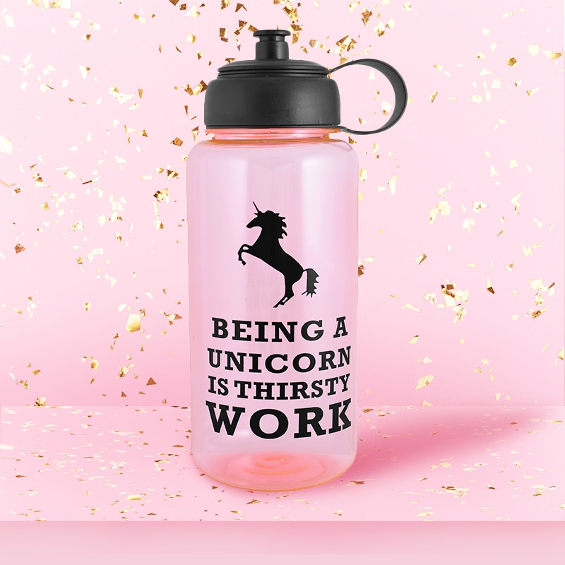1 Litre Unicorn Water Bottle (BPA Free)