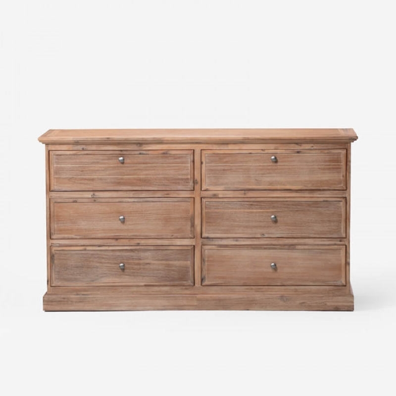 Acacia Wood Chest of Drawers