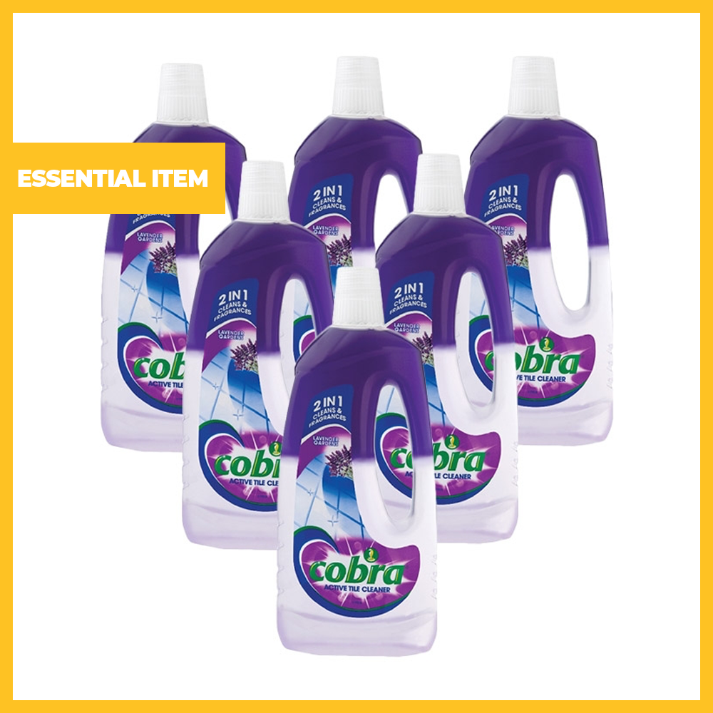 Pack of 6 Active Tile Cleaner