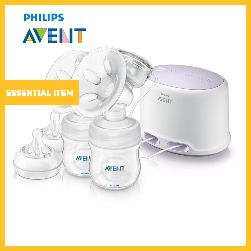Natural Twin Electric Breast Pump (Model: SCF334/02)