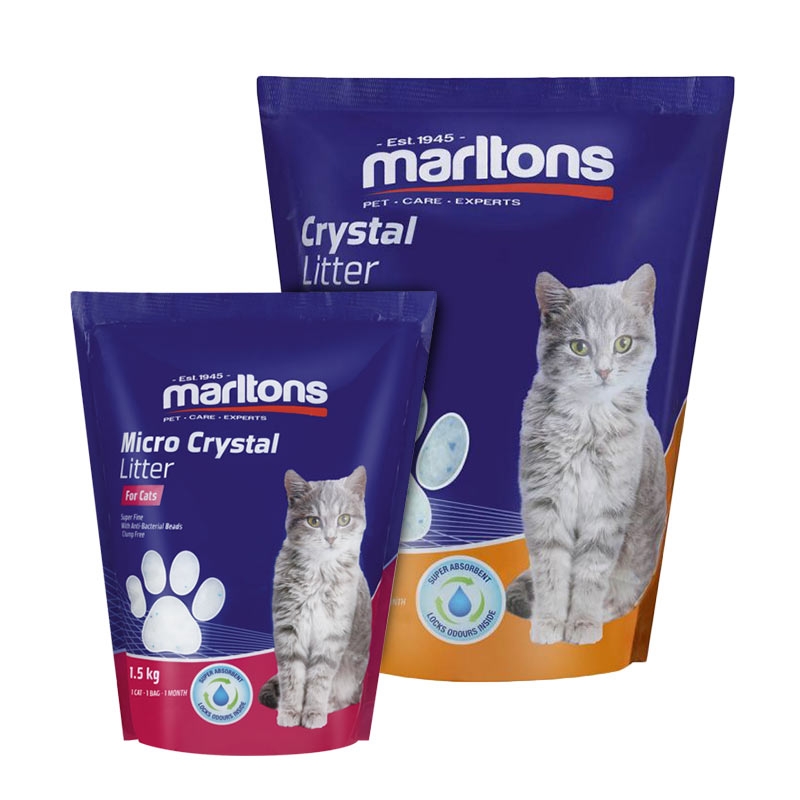 Anti-Bacterial Crystal Cat Litter (12kg or 18kg)