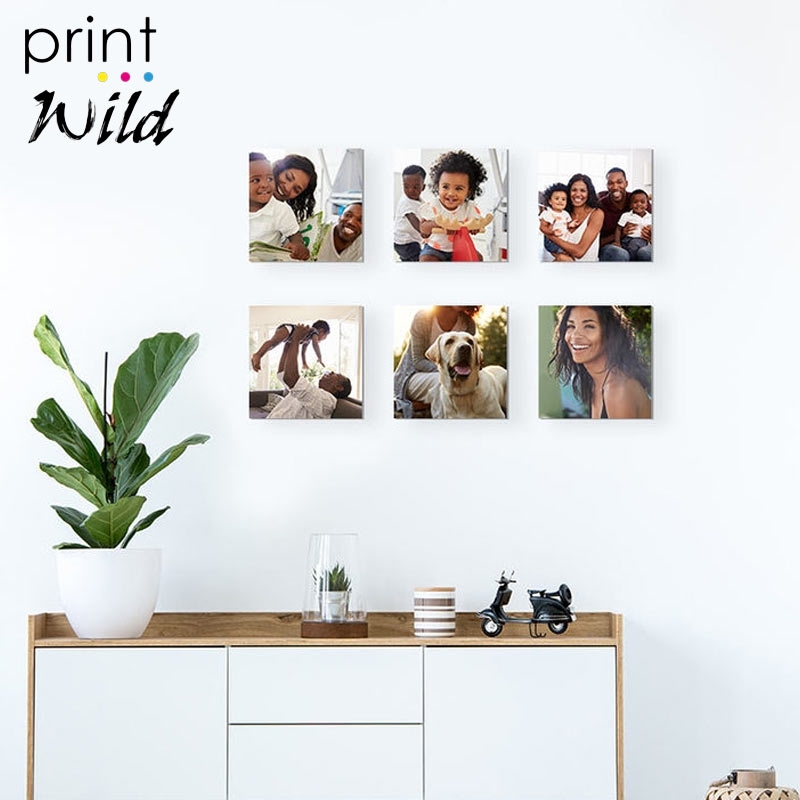 Set of 6/12 Square Personalised Faceblocks (Voucher Redemption)