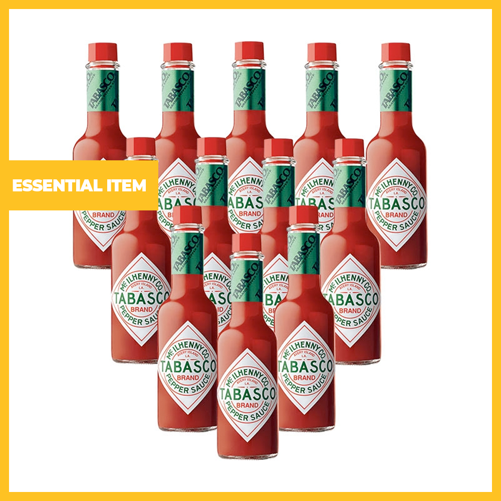 Pack of 12, 60 or 350ml Red Pepper Sauce