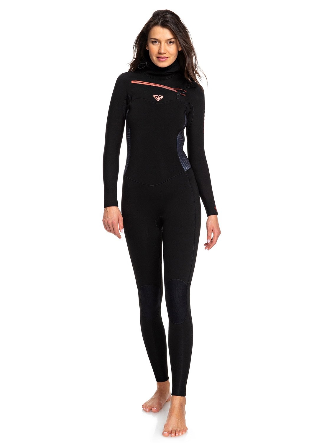 Ladies 5/4/3mm Syncro Series Hooded Chest Zip GBS Wetsuit