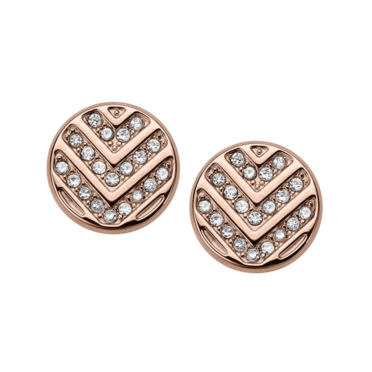 Herringbone studs: 15.30 x 27.50 x 12 mm