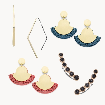 Ladies Modern Earrings (Multiple styles available)