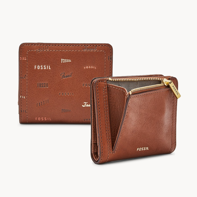 Genuine Leather  Logan Small RFID Bifold