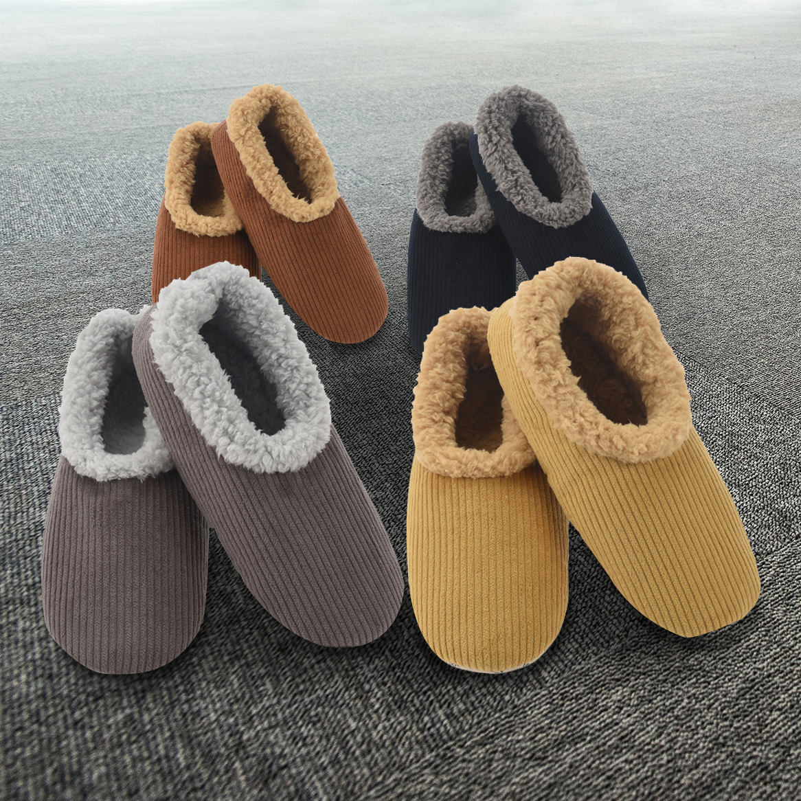 Men's Comfy Corduroy Slippers