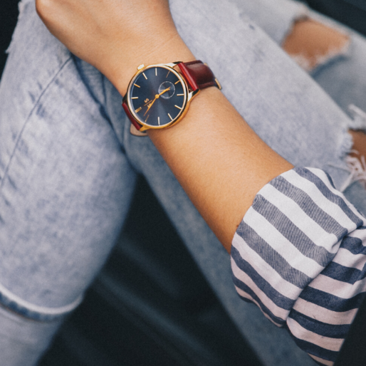 Unisex Jack of All Genuine Leather Watch