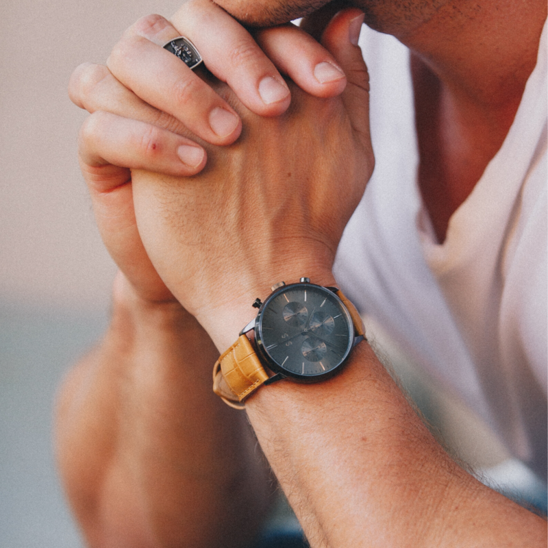 Unisex Big Ben Genuine Leather Watch