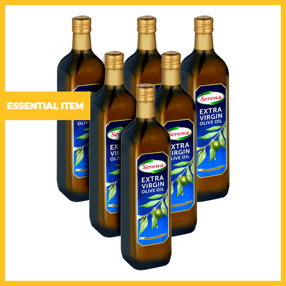 Pack of 6 x 750ml Extra Virgin Olive Oil