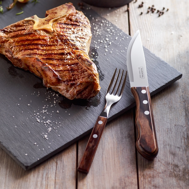 Pack of 6 Dishwasher Safe Jumbo Steak Knife Set