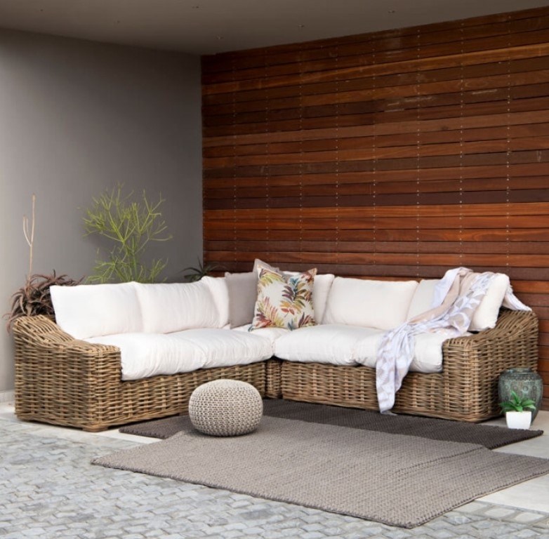 Corner Patio Lounge Set