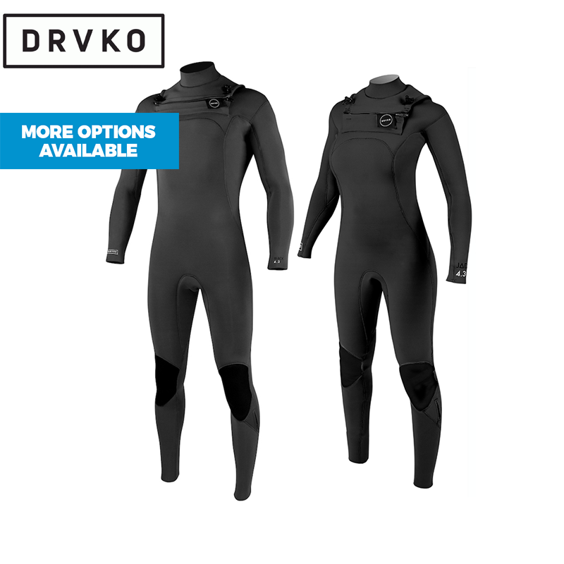 Men's and Ladies 4.3mm Black Wetsuit
