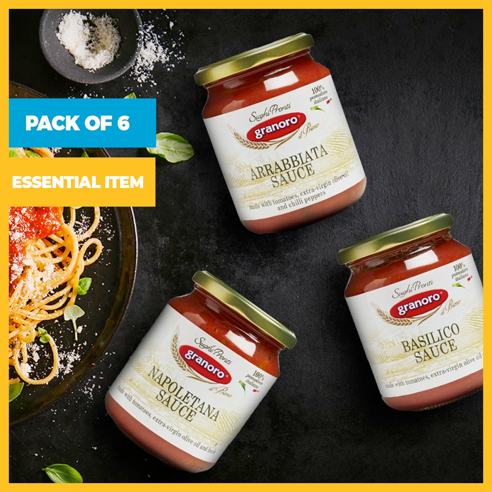 Pack of 6, 370g Pasta Sauce (Multiple Options Available)