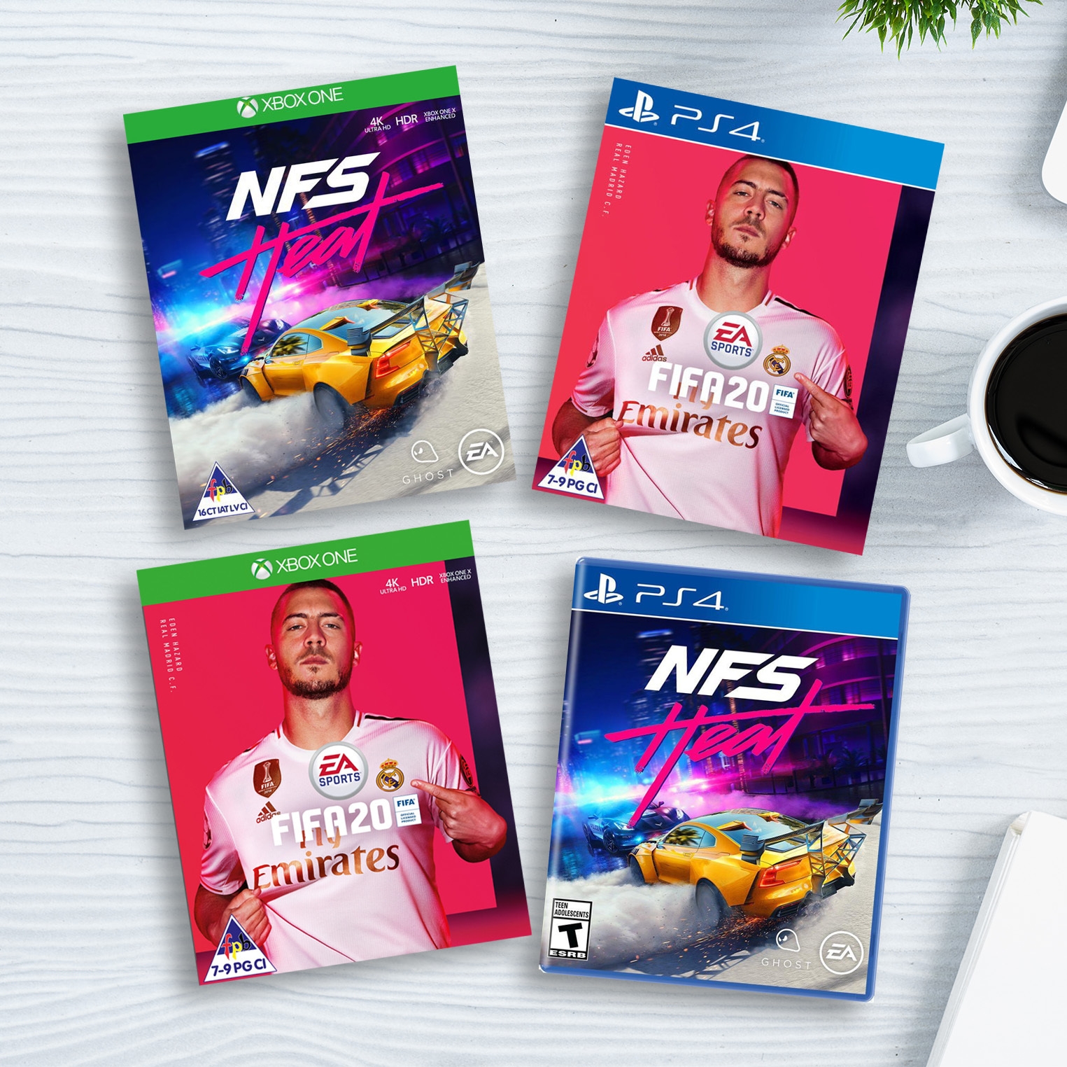 FIFA 20 or Need for Speed Heat (Available for XBOX & PS4)