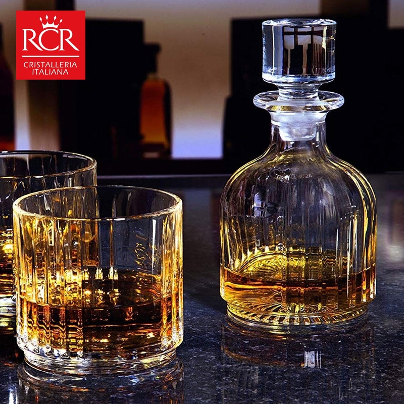 3 Piece Combo Stackable Decanter & Tumblers