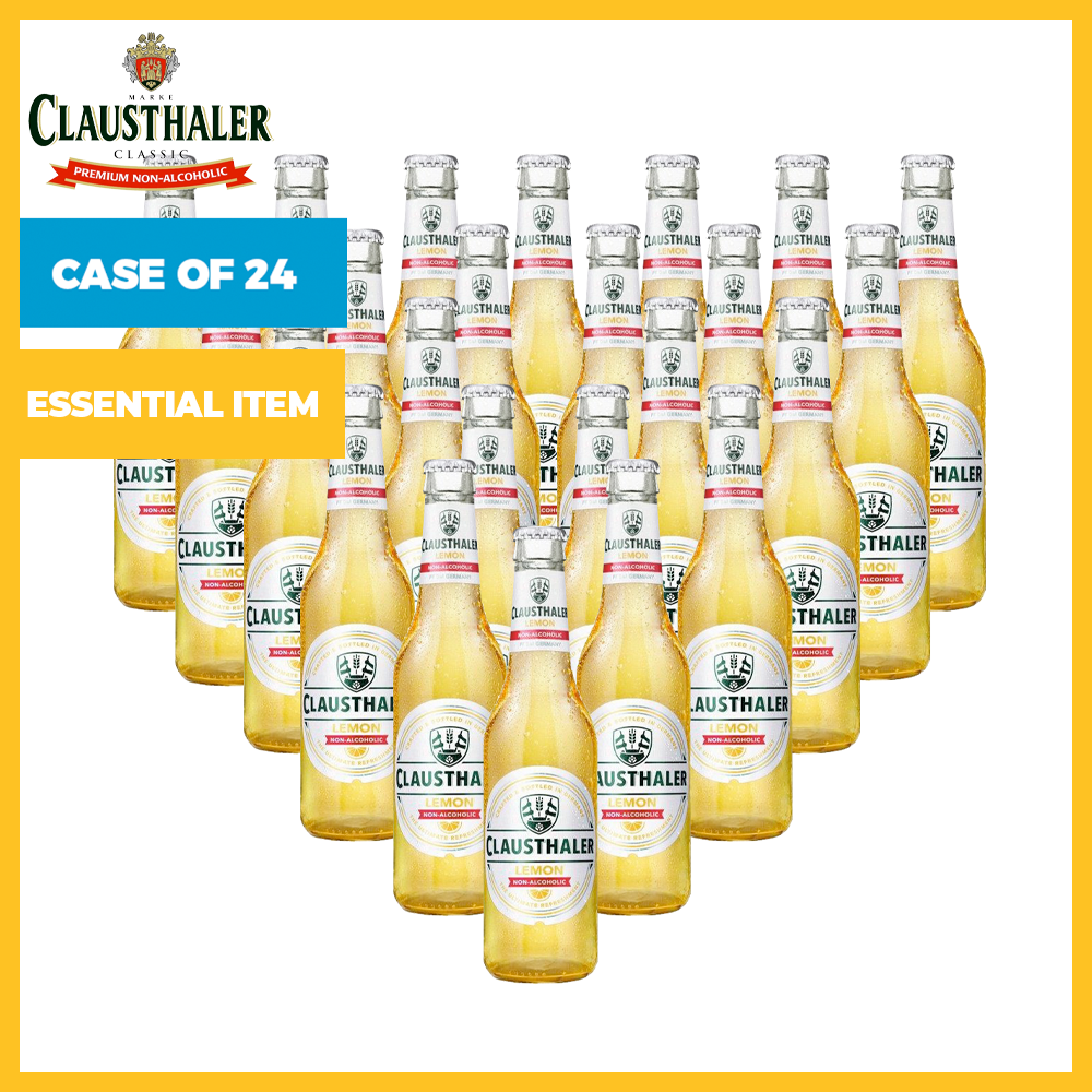 Case of 24 Lemon Non-Alcoholic Beer (24x330ml)