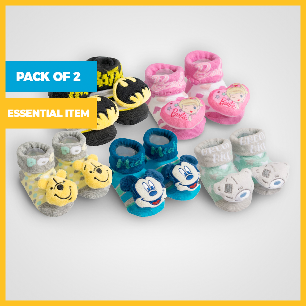 Set of 2 Non-slip Rattle Socks