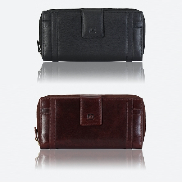 Genuine Leather Multi Compartment Alpine Purse