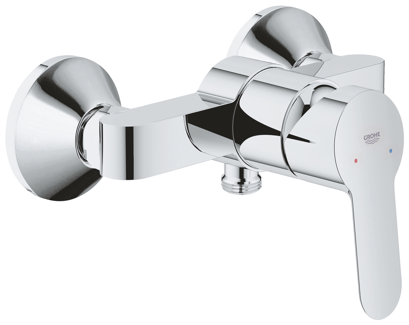 BauEdge Single-lever 1/2" Shower Mixer