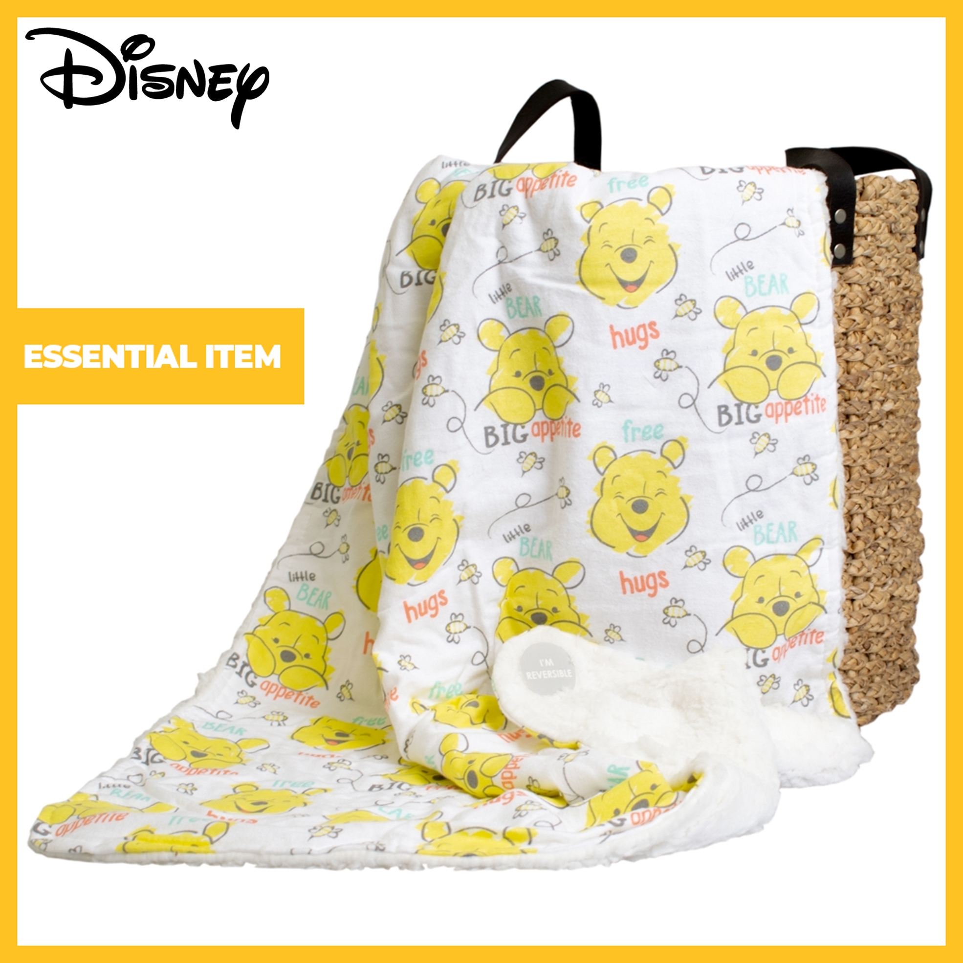 Soft Reversible Winter Throw