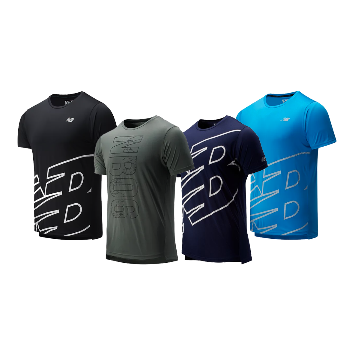 Men's Printed Accelerate Short Sleeve