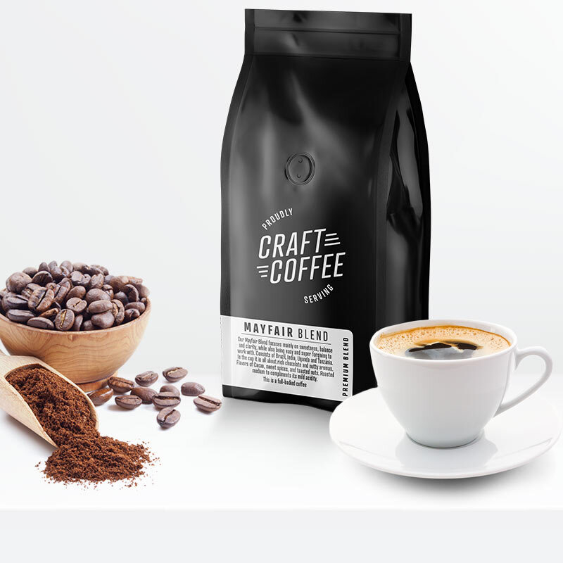 1kg Mayfair Blend (Beans or Ground Coffee)