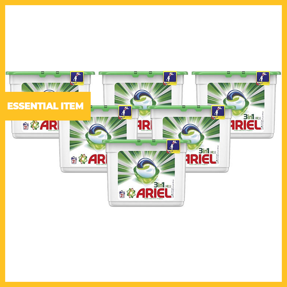 Pack of 6 3-in-1 Power Capsules 21's (126 Capsules in Total)