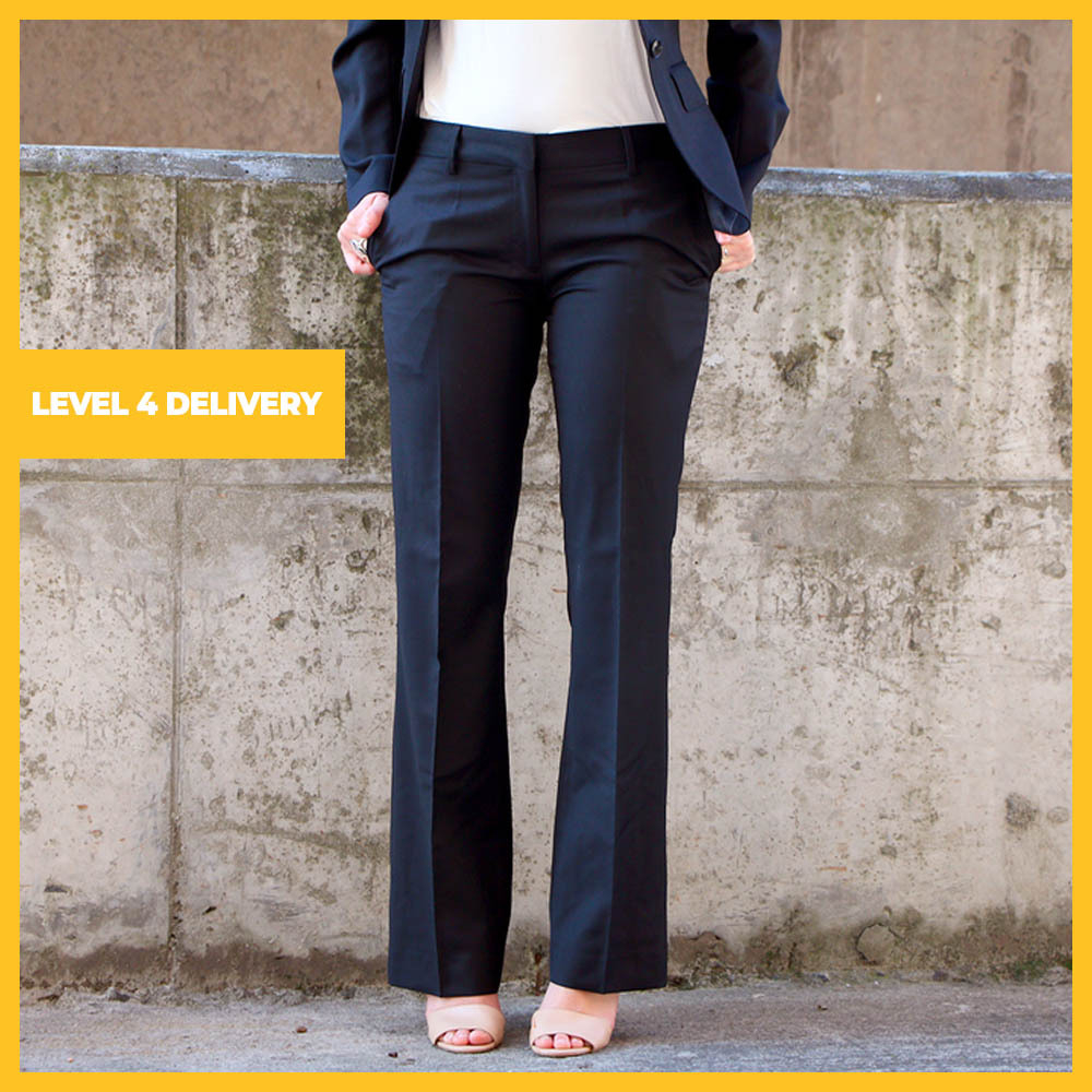 Ladies Tailored Black Pants