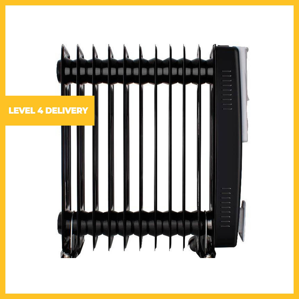 11 Fin Oil Filled Steel White Heater