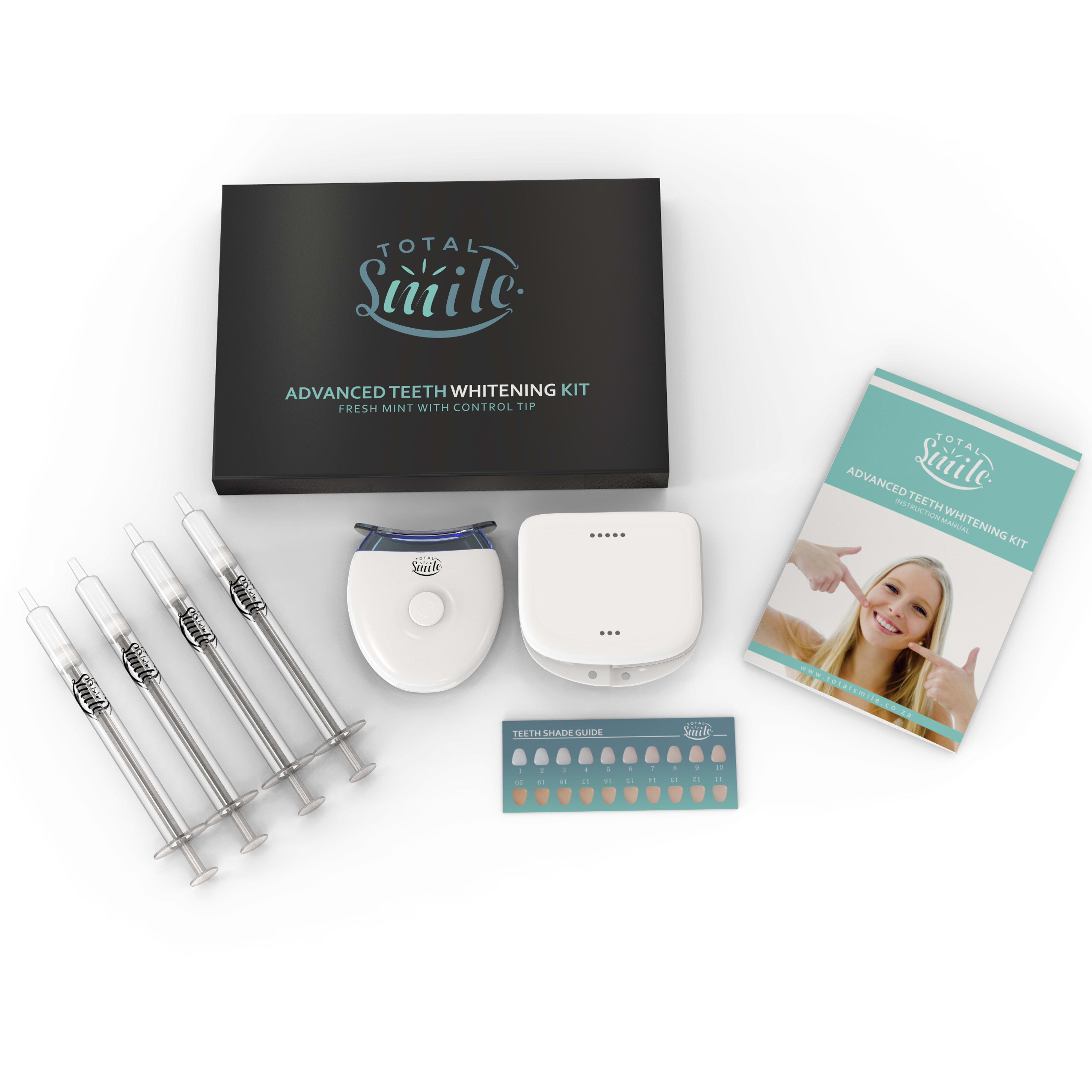 Advanced Teeth Whitening Kit with LED Accelerator