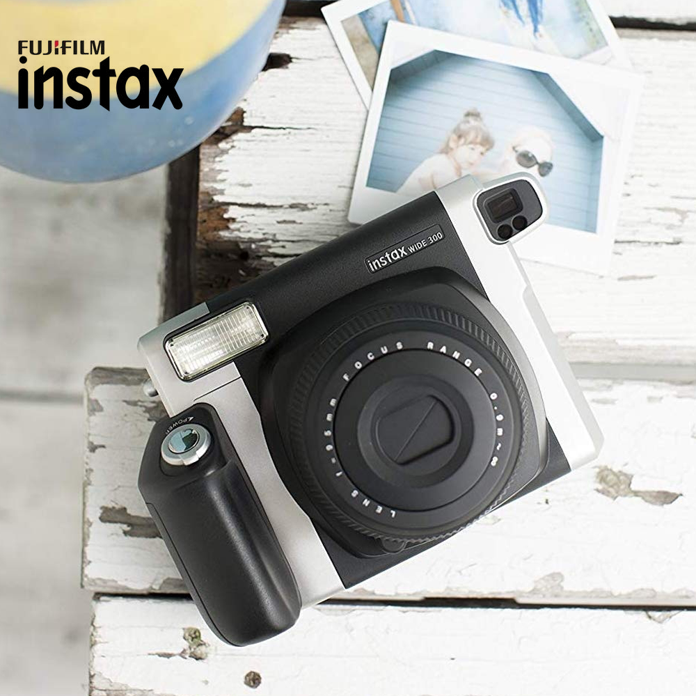 Instax Wide 300 Instant Film Camera Plus Case with 30 Sheets Extra Film