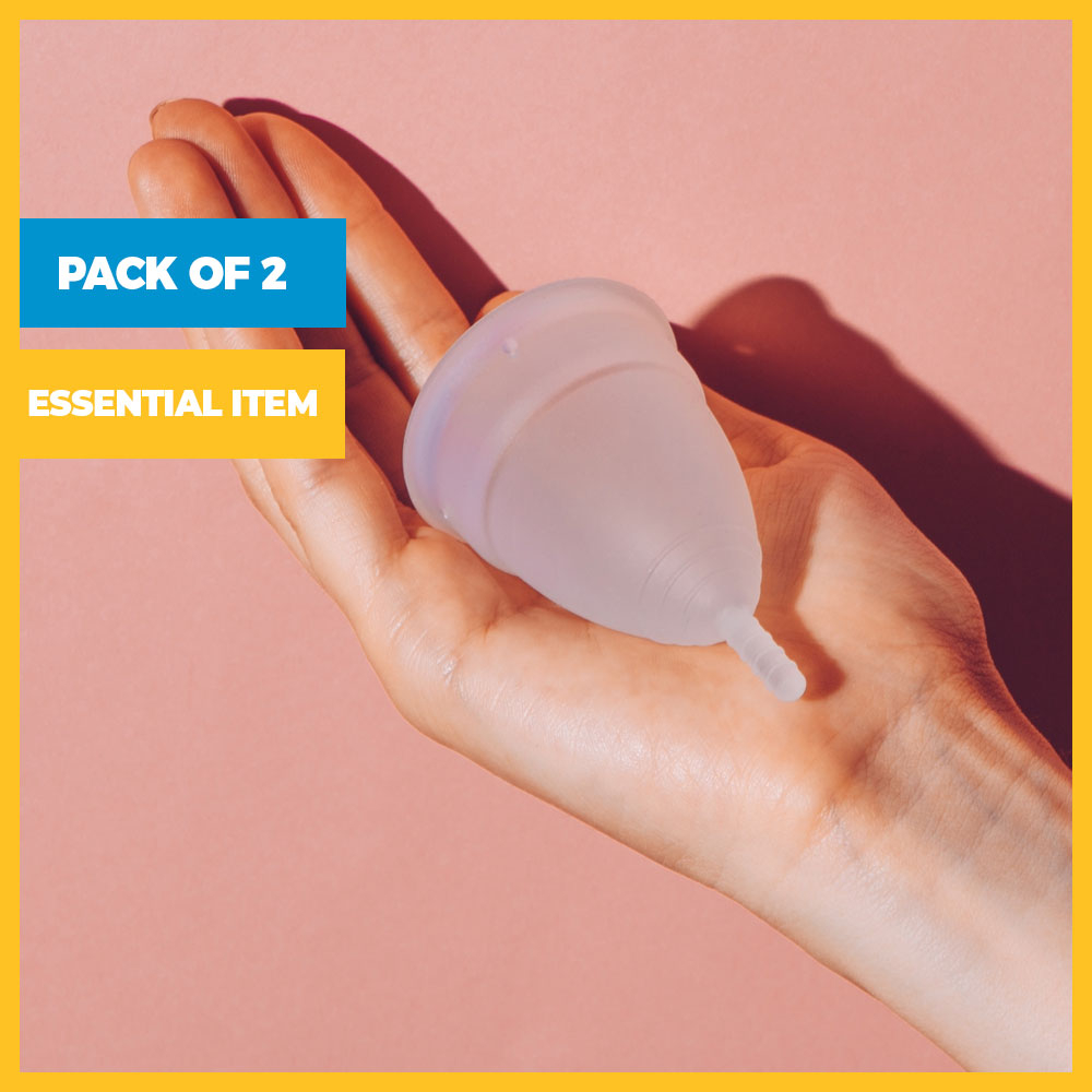 Pack of 2 Reusable Menstrual Cups