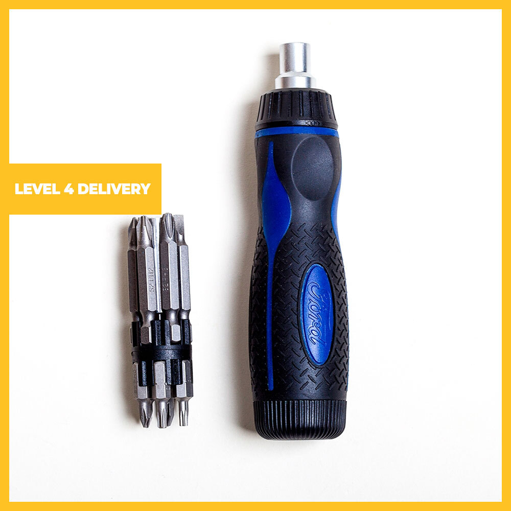 14-Piece Ratchet Screwdriver Bit Set