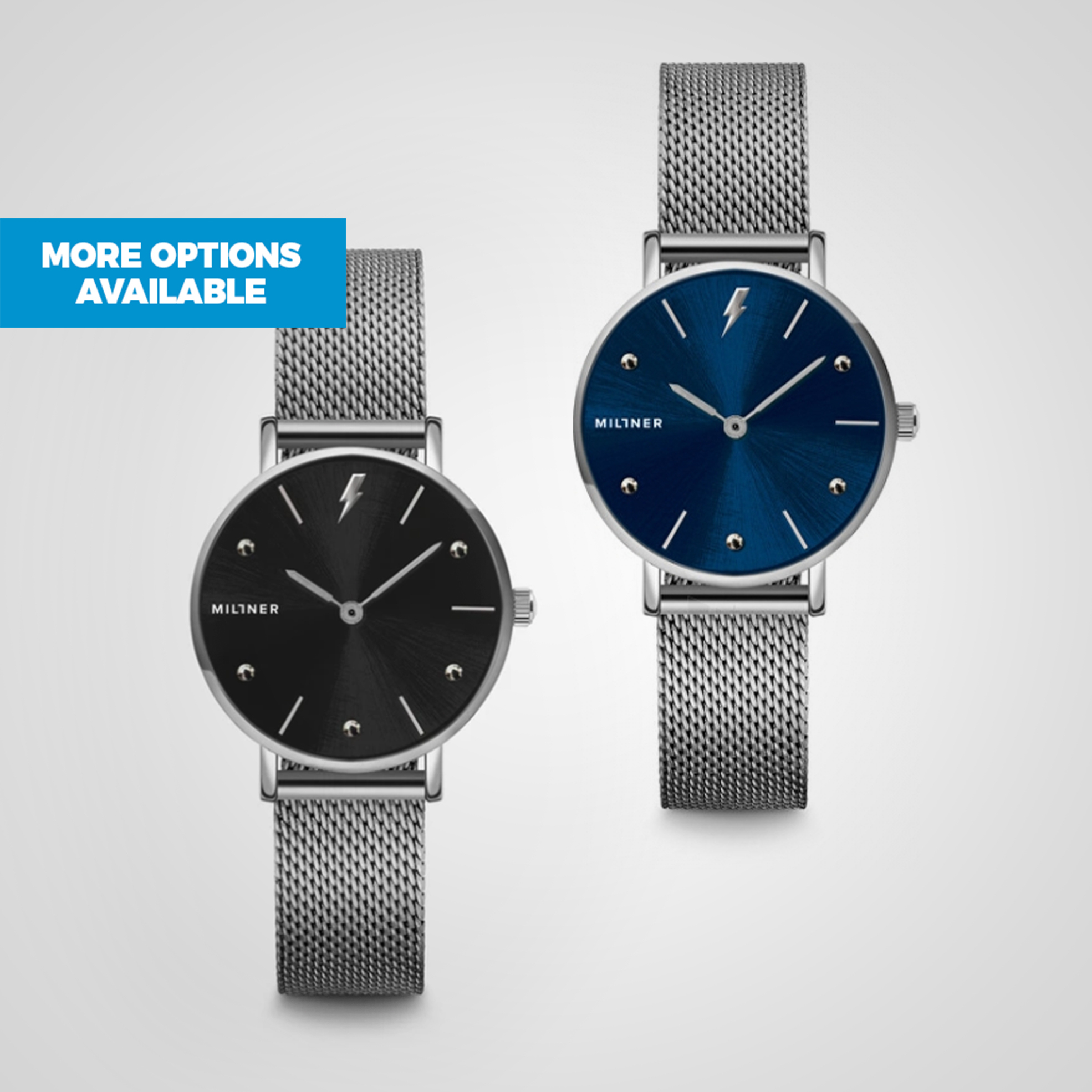 33mm Cosmos Watch with Milanese Strap