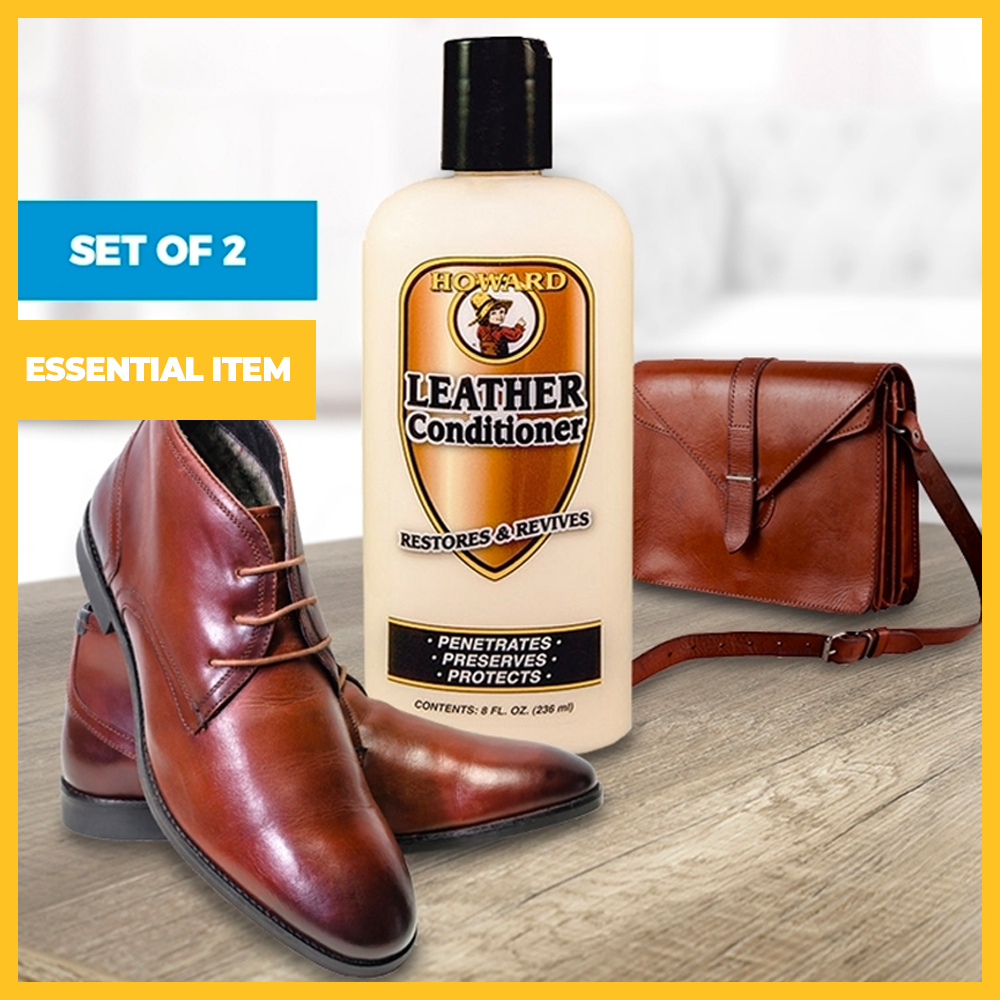 Set of 2 Leather Conditioners (237ml per unit)