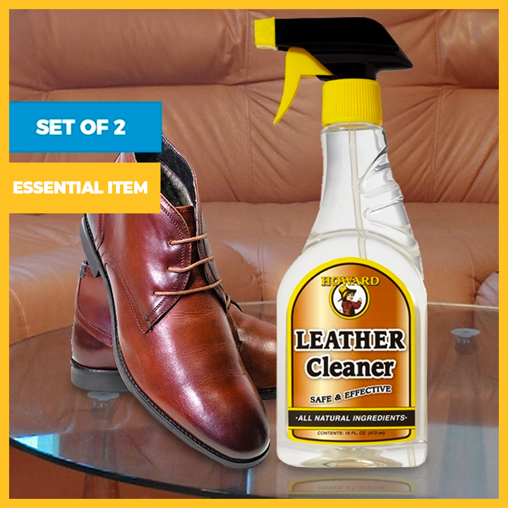 Set of 2 Leather Cleaners (237ml per unit)