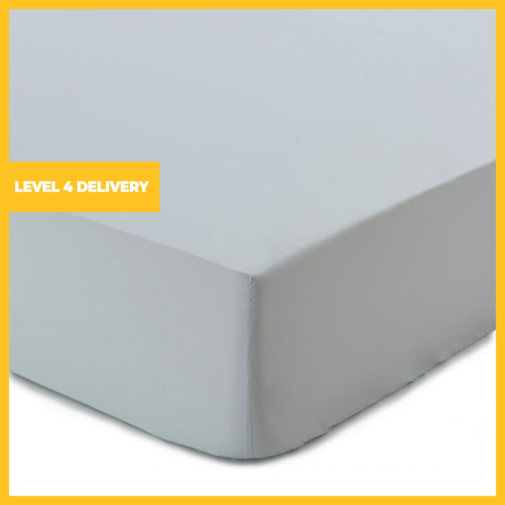 Set of 2 - Flat or Fitted 200TC 100% Cotton Percale Sheets