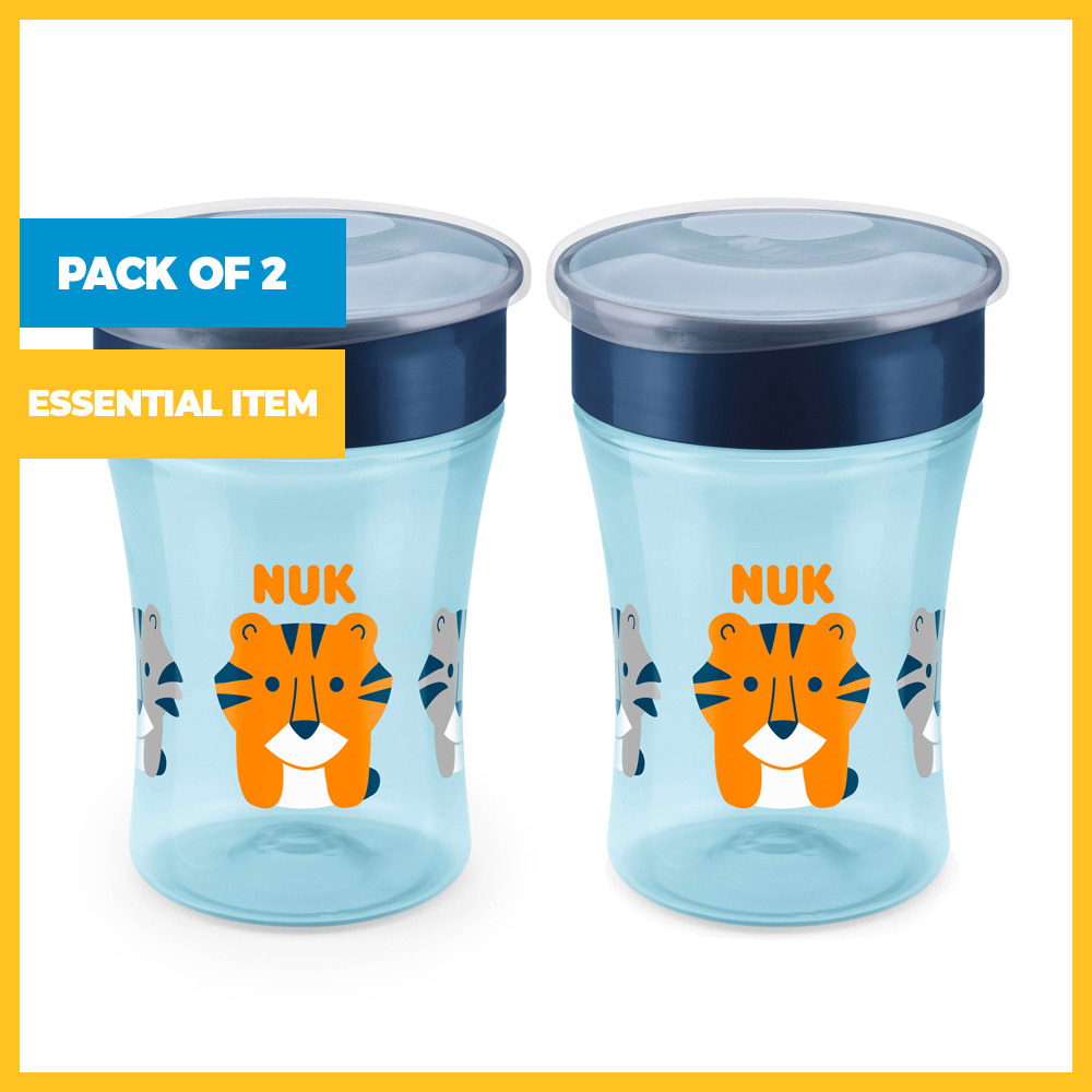 Pack of 2 x 230ml Magic Cup with Drinking Rim