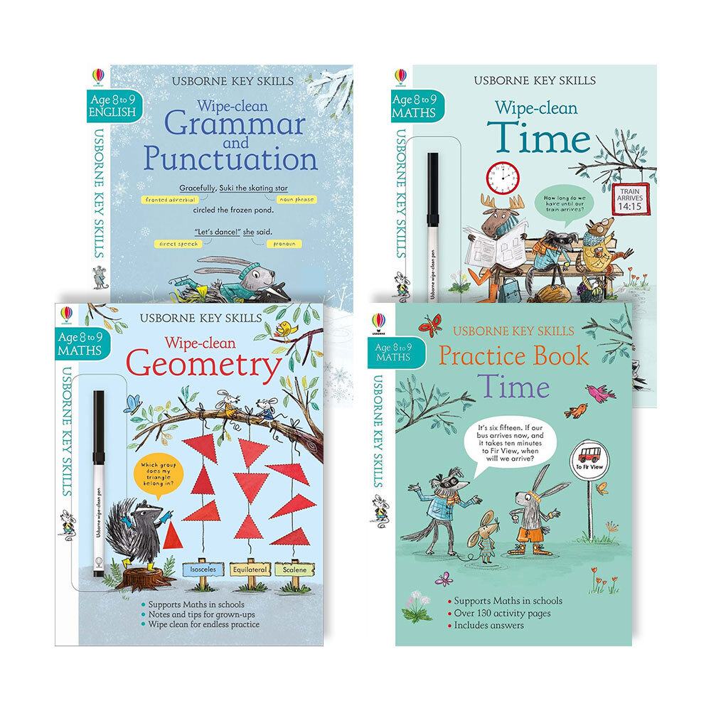 Age 8-9 Key Skills Bundle (4 Books)