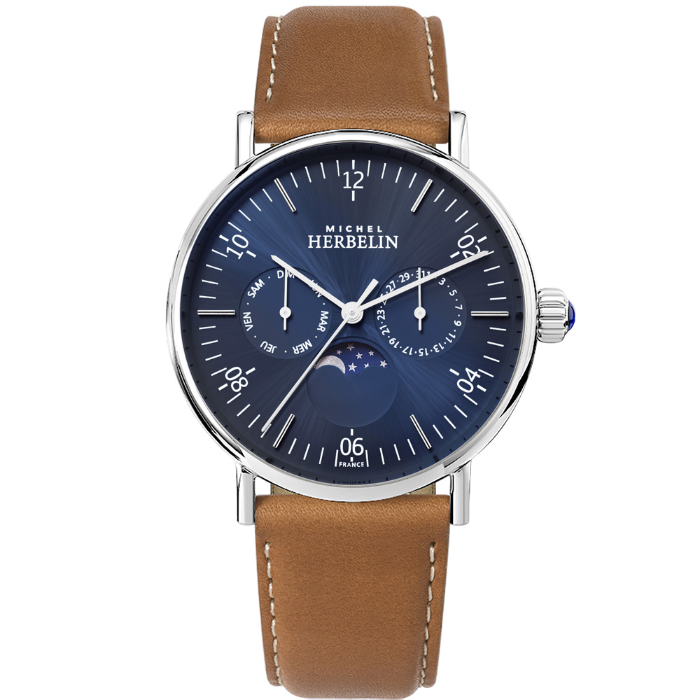 Unisex 1947 Inspiration Style Watch (Tan Strap)