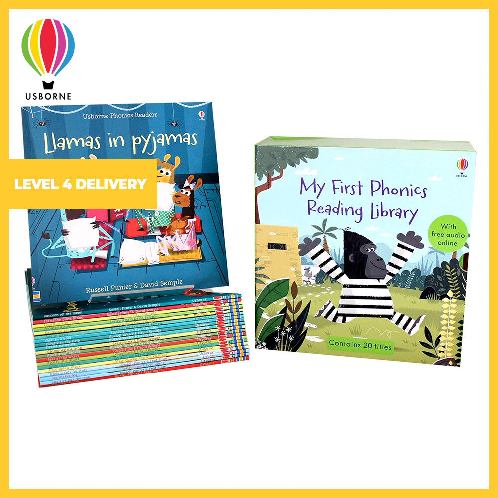 My First Phonics Reading Library (20 Books & Free Online Audio)